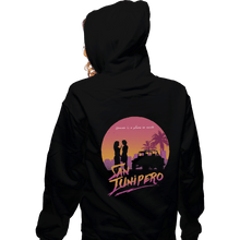 Load image into Gallery viewer, Shirts Zippered Hoodies, Unisex / Small / Black Heaven is a Place on Earth
