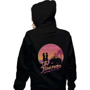 Shirts Zippered Hoodies, Unisex / Small / Black Heaven is a Place on Earth