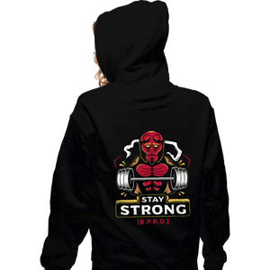 Shirts Zippered Hoodies, Unisex / Small / Black B.P.R.D. Fitness