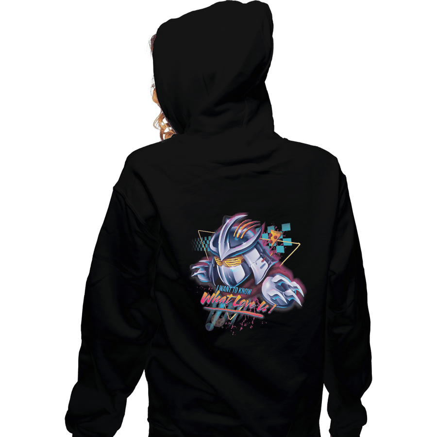 Shirts Zippered Hoodies, Unisex / Small / Black What Is Love