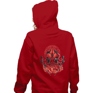 Shirts Zippered Hoodies, Unisex / Small / Red Zenpool