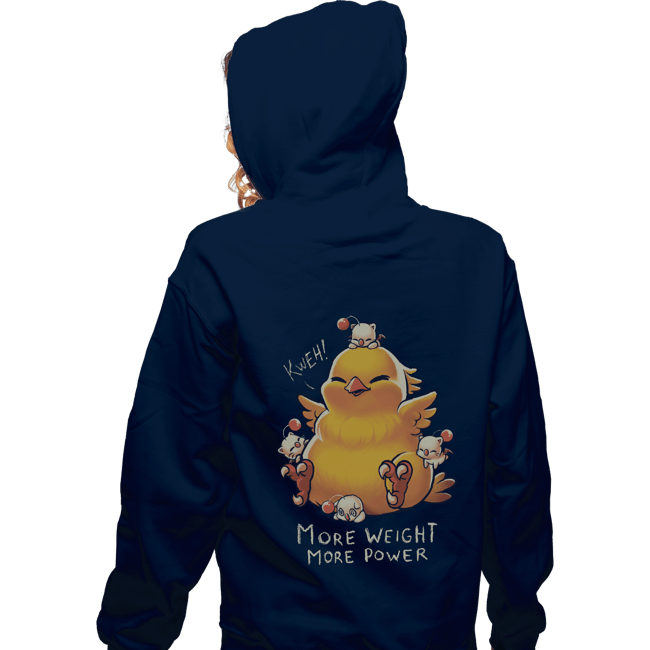 Shirts Zippered Hoodies, Unisex / Small / Navy More Big More Power