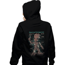 Load image into Gallery viewer, Shirts Zippered Hoodies, Unisex / Small / Black Baby Groot
