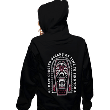 Load image into Gallery viewer, Shirts Zippered Hoodies, Unisex / Small / Black Oceans Of Time
