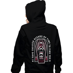 Shirts Zippered Hoodies, Unisex / Small / Black Oceans Of Time
