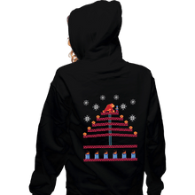 Load image into Gallery viewer, Shirts Zippered Hoodies, Unisex / Small / Black Kong Tree

