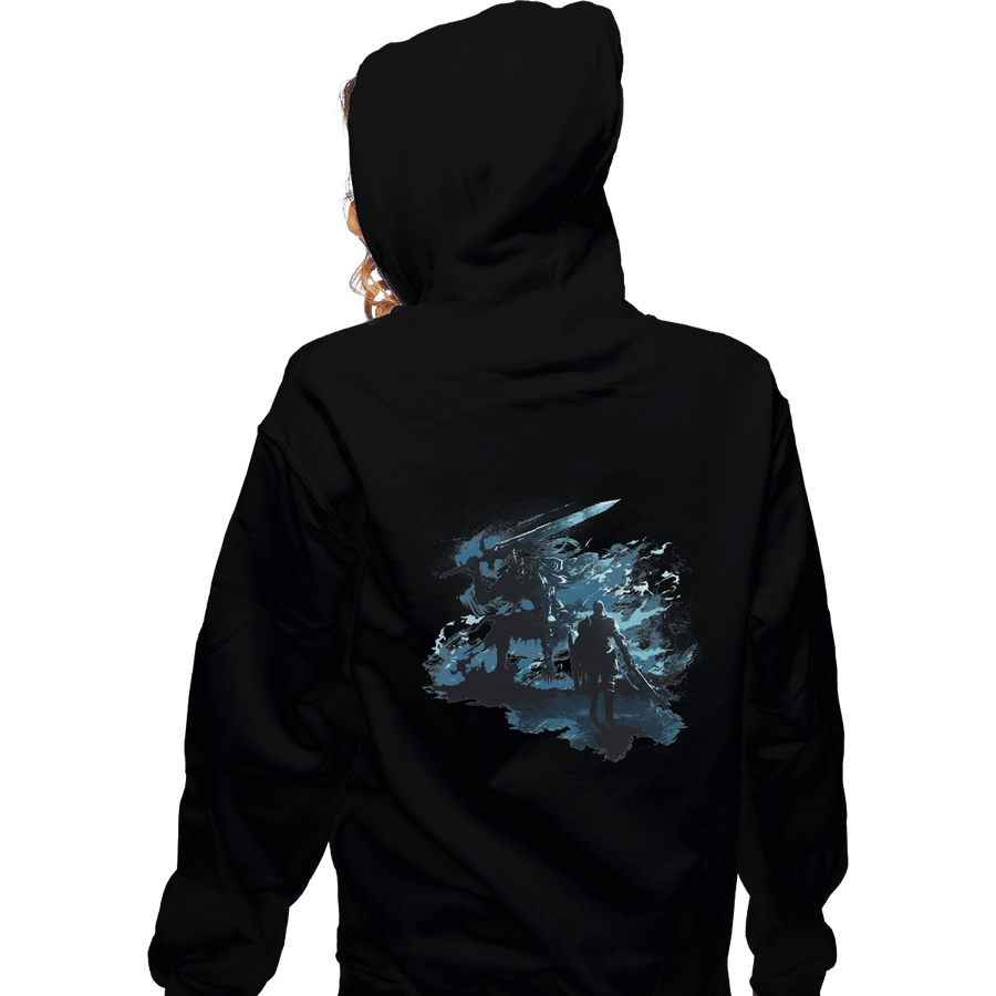 Shirts Zippered Hoodies, Unisex / Small / Black Abysswalker