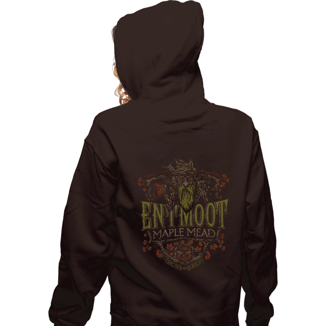 Shirts Zippered Hoodies, Unisex / Small / Dark Chocolate Entmoot Maple Mead