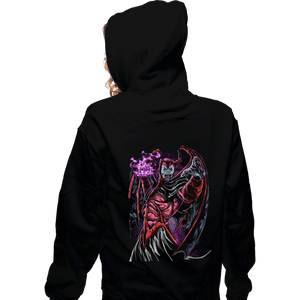 Daily_Deal_Shirts Zippered Hoodies, Unisex / Small / Black Dungeon's Dark Lord