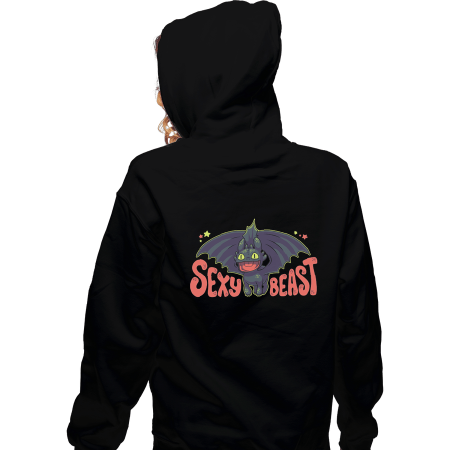 Secret_Shirts Zippered Hoodies, Unisex / Small / Black Sexy Beast Secret Sale