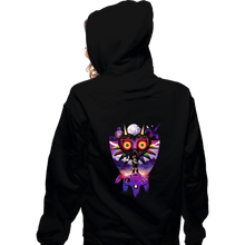 Load image into Gallery viewer, Secret_Shirts Zippered Hoodies, Unisex / Small / Black Hero Adventure
