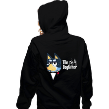 Load image into Gallery viewer, Daily_Deal_Shirts Zippered Hoodies, Unisex / Small / Black The Dogfather
