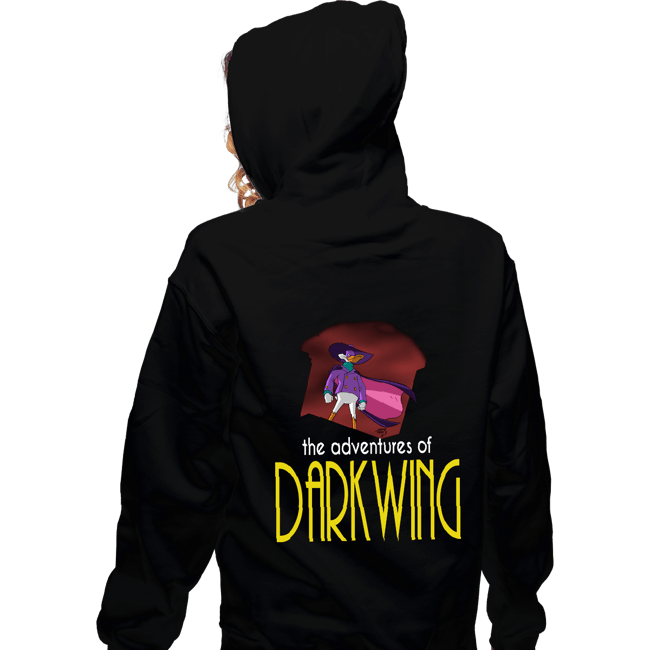 Secret_Shirts Zippered Hoodies, Unisex / Small / Black The Adventures Of Darkwing