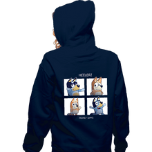 Load image into Gallery viewer, Daily_Deal_Shirts Zippered Hoodies, Unisex / Small / Navy Family Days
