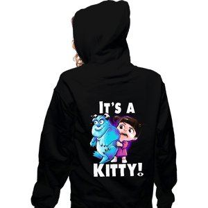 Shirts Zippered Hoodies, Unisex / Small / Black It's a Kitty