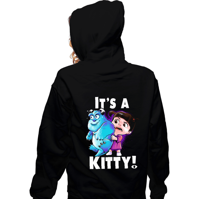 Shirts Zippered Hoodies, Unisex / Small / Black It's a Kitty