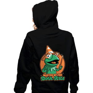 Daily_Deal_Shirts Zippered Hoodies, Unisex / Small / Black Master Of The Dork Arts