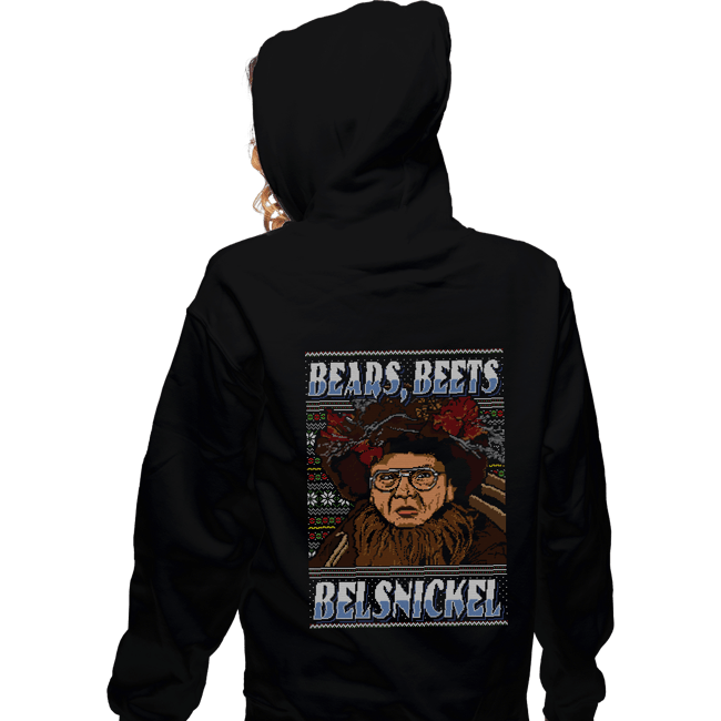 Shirts Zippered Hoodies, Unisex / Small / Black Bears, Beets, Belsnickel