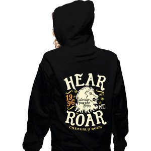 Shirts Zippered Hoodies, Unisex / Small / Black House Of Lions