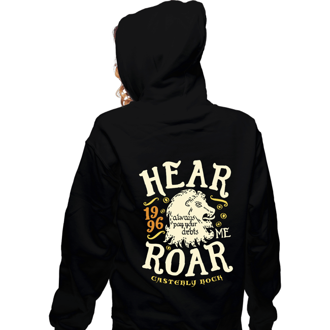 Shirts Zippered Hoodies, Unisex / Small / Black House Of Lions