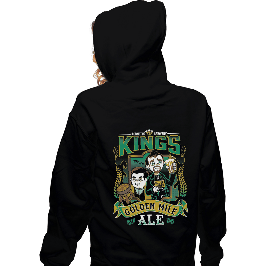 Shirts Zippered Hoodies, Unisex / Small / Black King's Ale