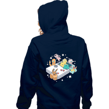 Load image into Gallery viewer, Shirts Zippered Hoodies, Unisex / Small / Navy Pokeboy
