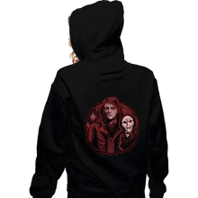 Load image into Gallery viewer, Daily_Deal_Shirts Zippered Hoodies, Unisex / Small / Black The Game Master
