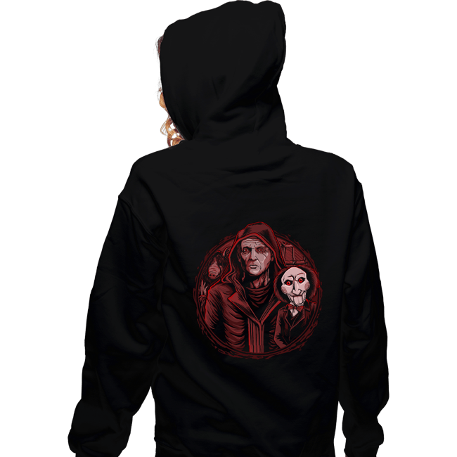 Daily_Deal_Shirts Zippered Hoodies, Unisex / Small / Black The Game Master