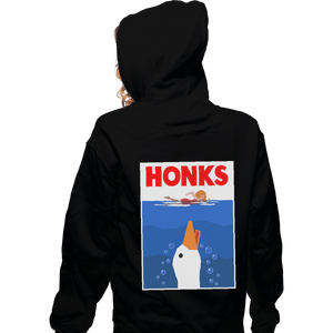 Shirts Pullover Hoodies, Unisex / Small / Black HONKS