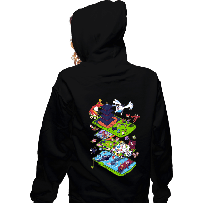 Shirts Zippered Hoodies, Unisex / Small / Black 2nd Gen