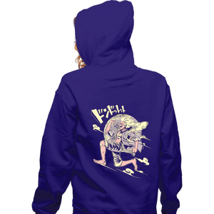 Daily_Deal_Shirts Zippered Hoodies, Unisex / Small / Violet Warrior Of Liberation