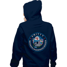 Load image into Gallery viewer, Secret_Shirts Zippered Hoodies, Unisex / Small / Navy Smitty
