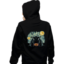 Load image into Gallery viewer, Shirts Zippered Hoodies, Unisex / Small / Black Starry Cave
