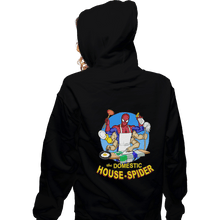 Load image into Gallery viewer, Shirts Pullover Hoodies, Unisex / Small / Black Domestic Spider
