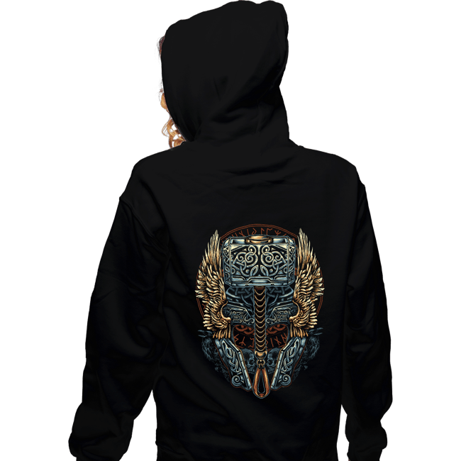Shirts Zippered Hoodies, Unisex / Small / Black Pray For Thunder