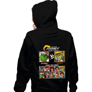 Daily_Deal_Shirts Zippered Hoodies, Unisex / Small / Black Fight Night