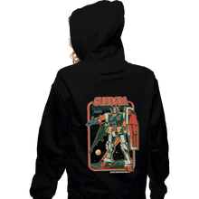 Load image into Gallery viewer, Shirts Zippered Hoodies, Unisex / Small / Black Retro RX-78-2
