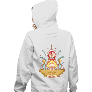Shirts Zippered Hoodies, Unisex / Small / White The Captain