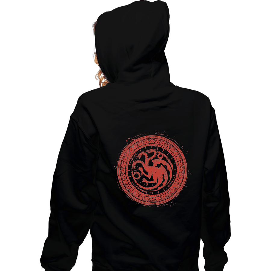 Shirts Zippered Hoodies, Unisex / Small / Black Seal Of Dragons