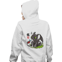 Load image into Gallery viewer, Shirts Zippered Hoodies, Unisex / Small / White Dragon Ink
