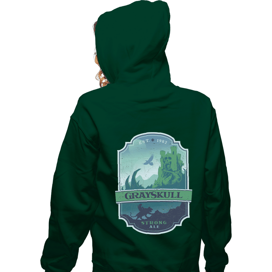 Shirts Pullover Hoodies, Unisex / Small / Forest Grayskull Strong Ale
