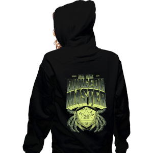 Daily_Deal_Shirts Zippered Hoodies, Unisex / Small / Black I'm The Dungeon Master