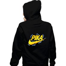 Load image into Gallery viewer, Secret_Shirts Zippered Hoodies, Unisex / Small / Black Pika
