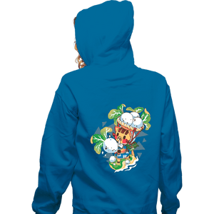 Shirts Zippered Hoodies, Unisex / Small / Royal Blue Stalk Girl