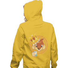 Load image into Gallery viewer, Shirts Pullover Hoodies, Unisex / Small / Gold Bad Fur Day
