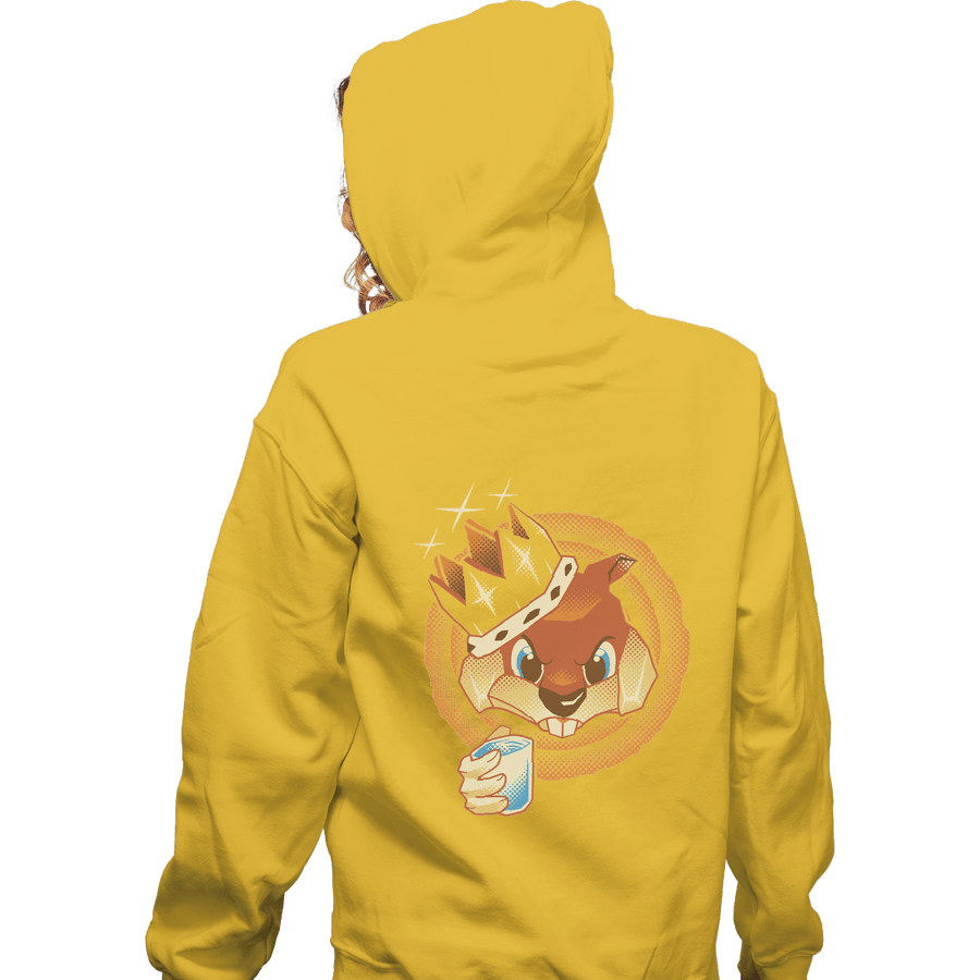 Shirts Pullover Hoodies, Unisex / Small / Gold Bad Fur Day