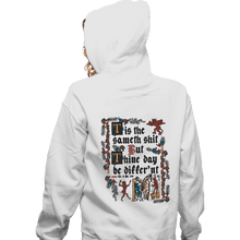 Load image into Gallery viewer, Daily_Deal_Shirts Zippered Hoodies, Unisex / Small / White Illuminated Shiteth
