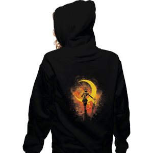 Shirts Zippered Hoodies, Unisex / Small / Black Sailor Galaxia Art