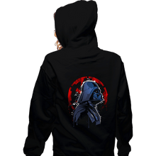 Load image into Gallery viewer, Shirts Zippered Hoodies, Unisex / Small / Black Darksided
