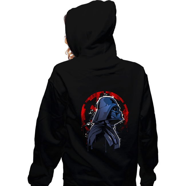Shirts Zippered Hoodies, Unisex / Small / Black Darksided